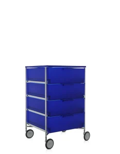 Best Kartell Mobil 4 tiroirs avec roulettes BLEU COBALT
