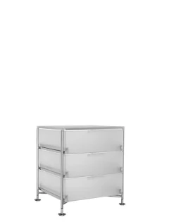 New Kartell Mobil 3 tiroirs sur pieds GLACE