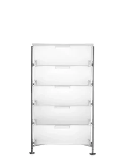 Best Kartell Mobil 5 tiroirs sur pieds GLACE