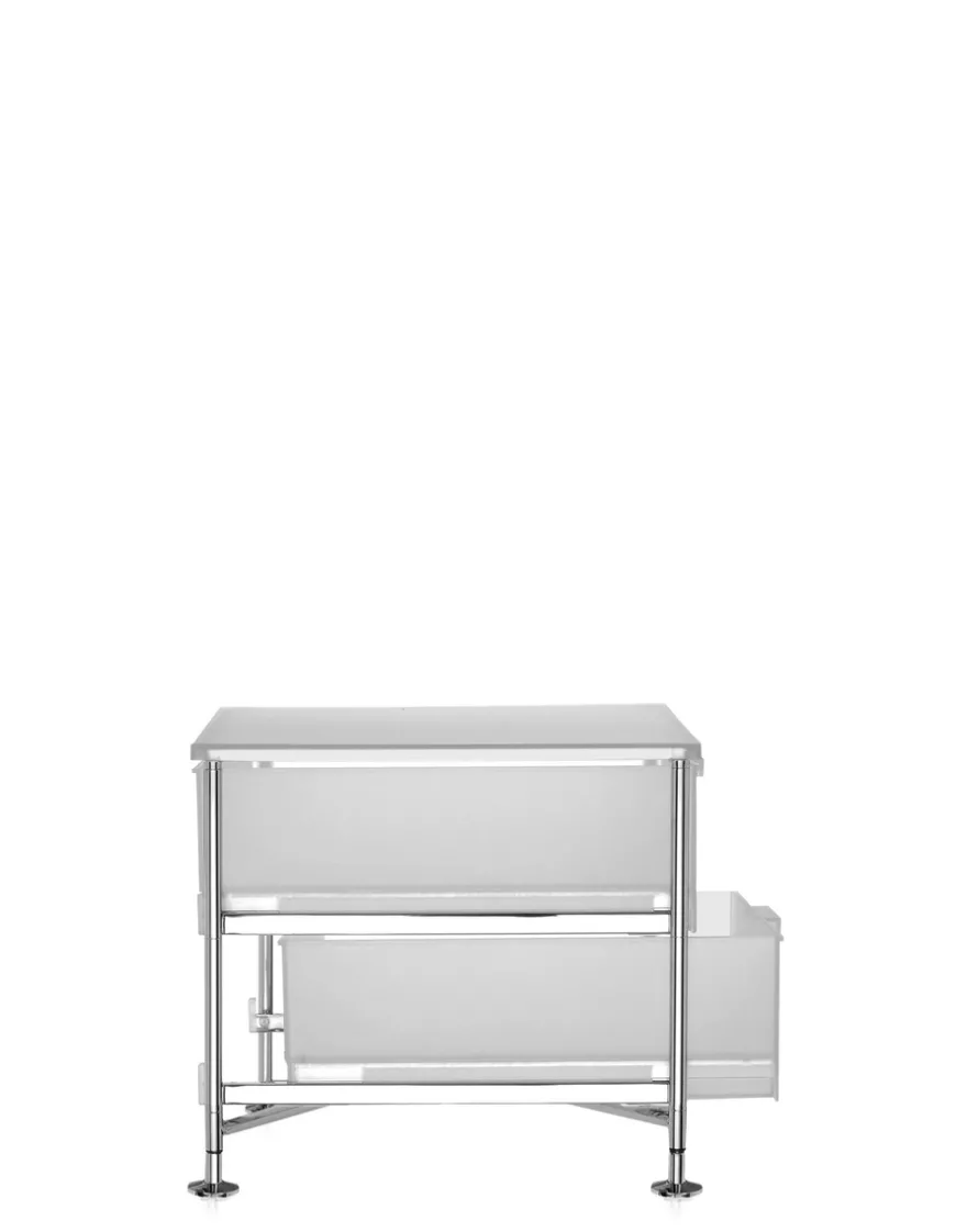 New Kartell Mobil 2 tiroirs sur pieds GLACE