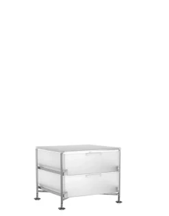New Kartell Mobil 2 tiroirs sur pieds GLACE