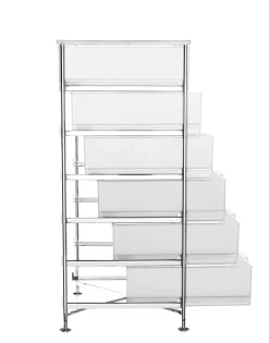 Clearance Kartell Mobil 6 tiroirs sur pieds GLACE