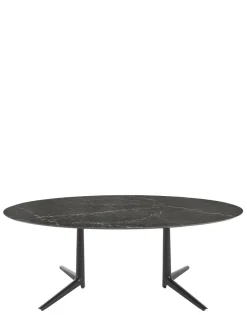 Hot Kartell Multiplo xl oval MARBRE NOIR