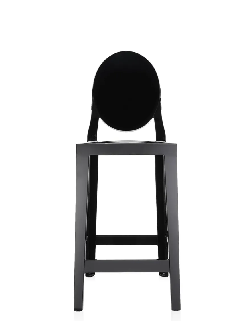Best Kartell One more (2 tabourets) REVÊTEMENT NOIR