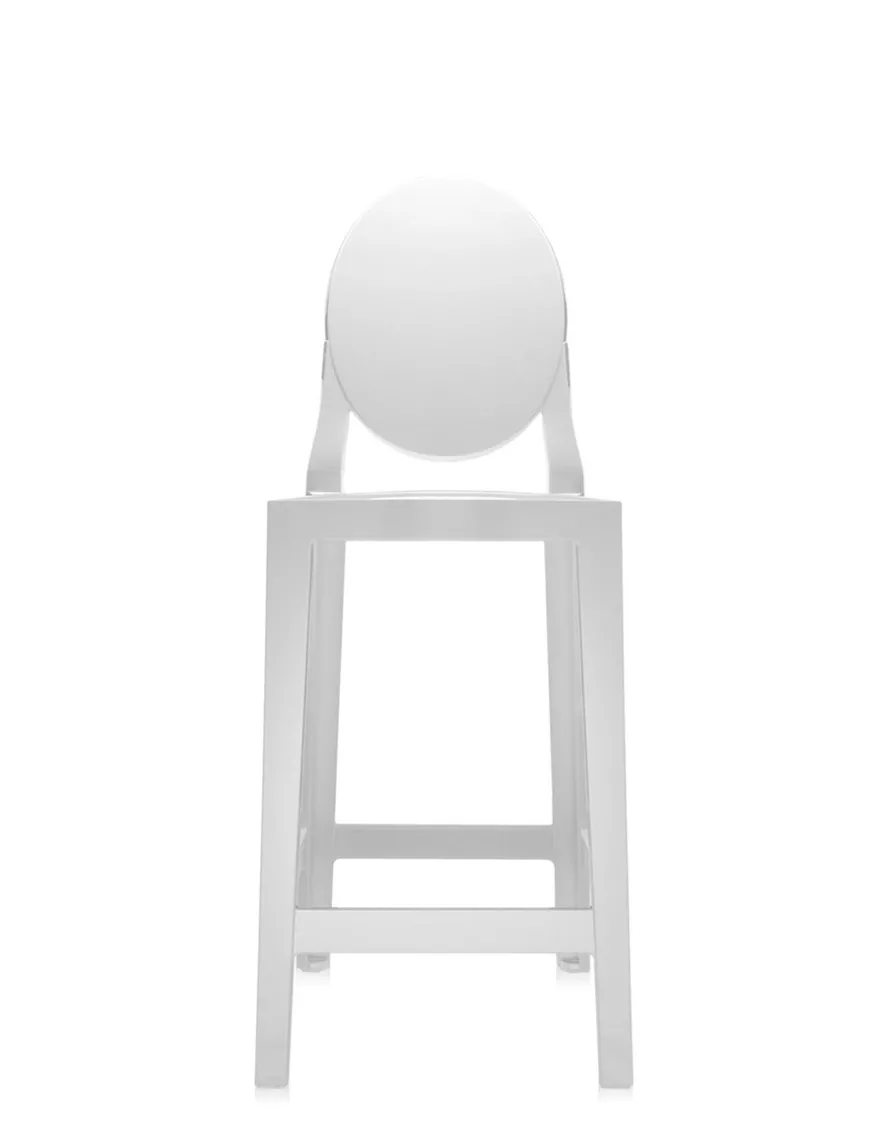 Hot Kartell One more (2 tabourets) PLEIN BLANC