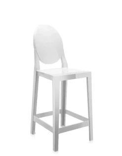 Hot Kartell One more (2 tabourets) PLEIN BLANC