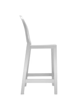 Hot Kartell One more (2 tabourets) PLEIN BLANC