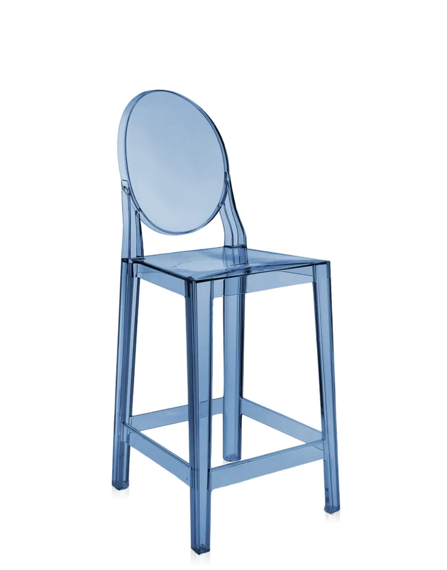 Clearance Kartell One more (2 tabourets) POUDRÉ