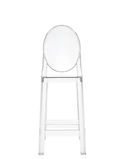 Sale Kartell One more (2 tabourets) CRISTAL