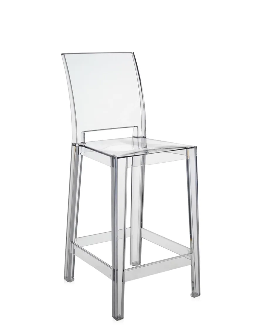 New Kartell One more please (2 tabourets) CRISTAL