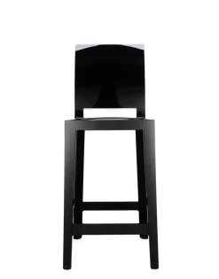 Outlet Kartell One more please (2 tabourets) REVÊTEMENT NOIR