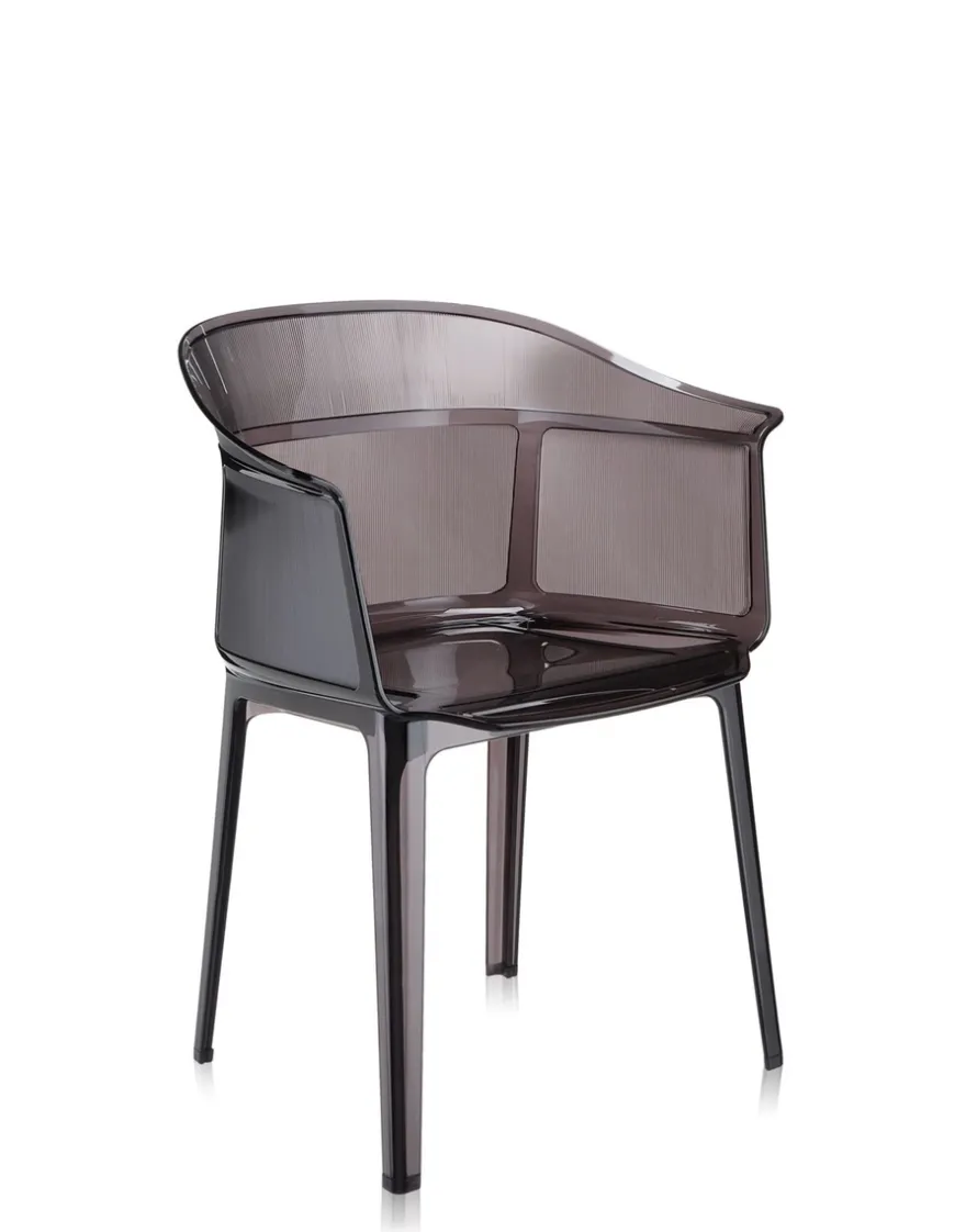 Online Kartell Papyrus (2 petits fauteuils) BRUN FUMÉ