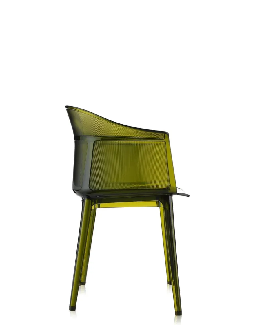 Discount Kartell Papyrus (2 petits fauteuils) VERT OLIVE
