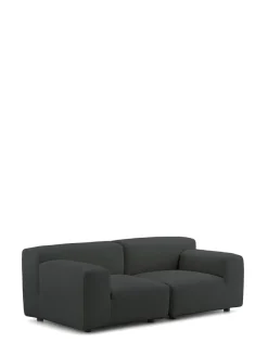 Discount Kartell Plastics duo deux places canapé orsetto GRIS