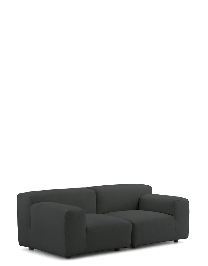 Discount Kartell Plastics duo deux places canapé orsetto GRIS