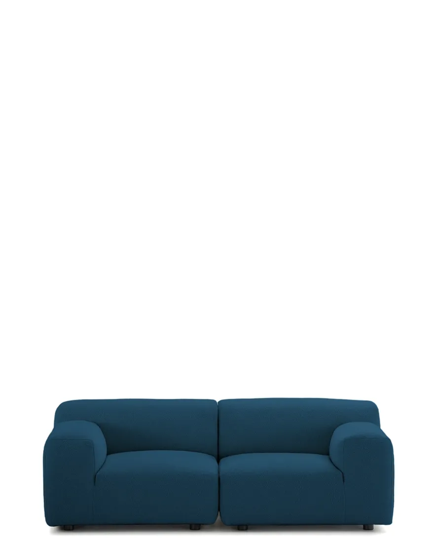 Online Kartell Plastics duo deux places canapé orsetto BLEU