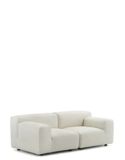 Discount Kartell Plastics duo deux places canapé orsetto BLANC