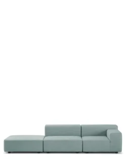 Kartell Plastics outdoor deux places canapé + pouf VERT