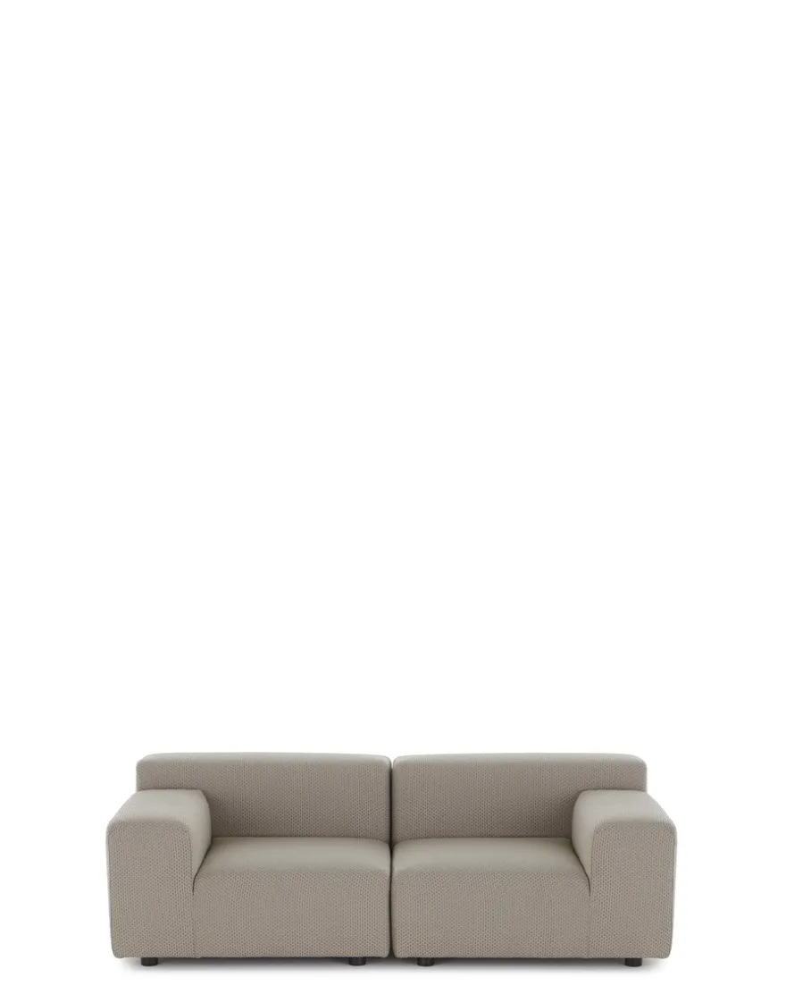 Sale Kartell Plastics outdoor liberty 2 places BEIGE