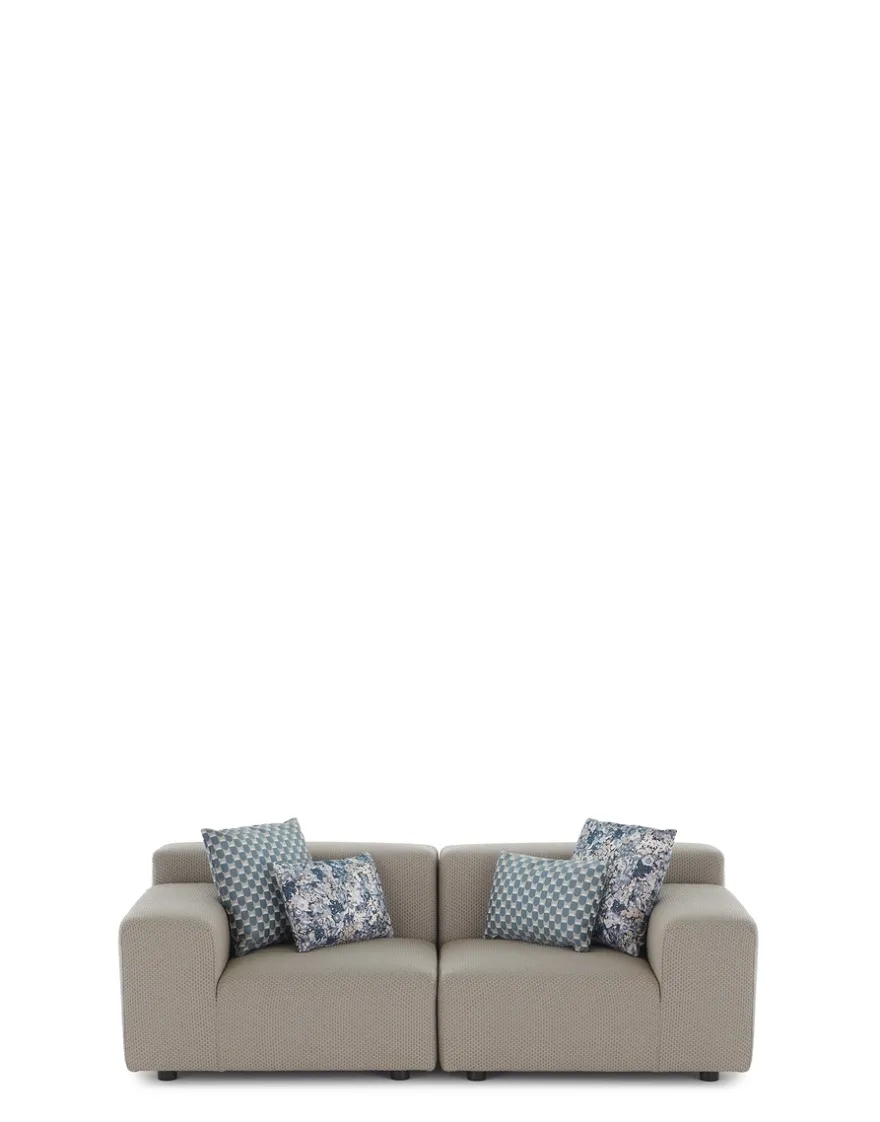 Sale Kartell Plastics outdoor liberty 2 places BEIGE