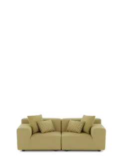 Clearance Kartell Plastics outdoor liberty 2 places JAUNE
