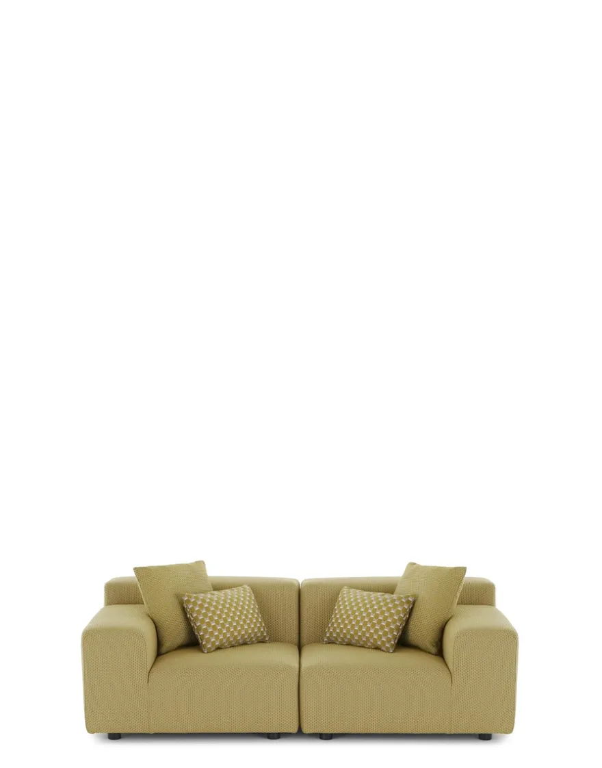 Clearance Kartell Plastics outdoor liberty 2 places JAUNE