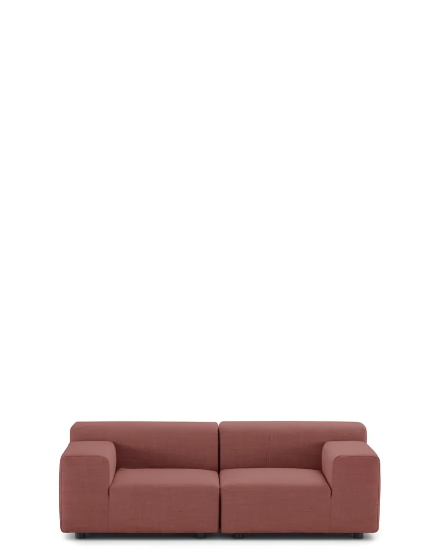 Kartell Plastics outdoor two-seater BORDEAUX
