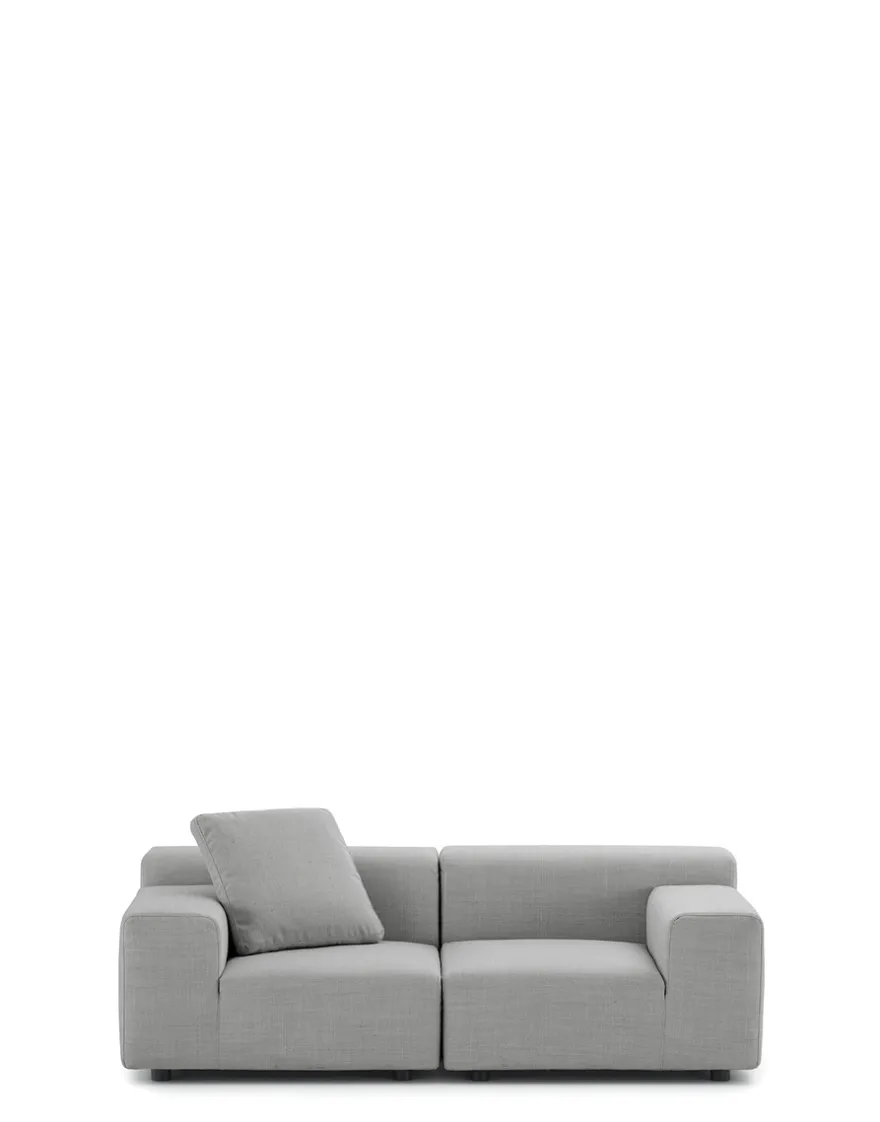 Sale Kartell Plastics outdoor two-seater GRIS