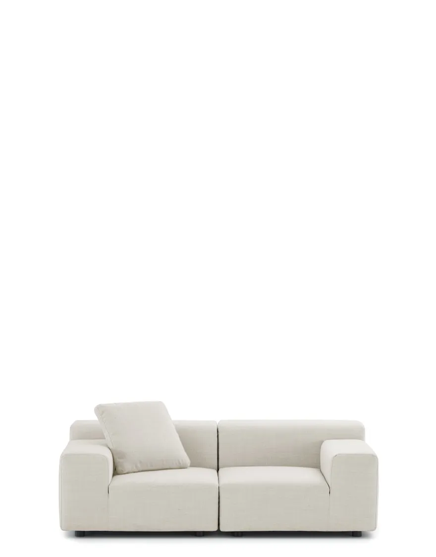 Clearance Kartell Plastics outdoor two-seater BLANC