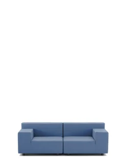 Online Kartell Plastics tech fabric deux places canapé POUDRE BLEU CLAIR