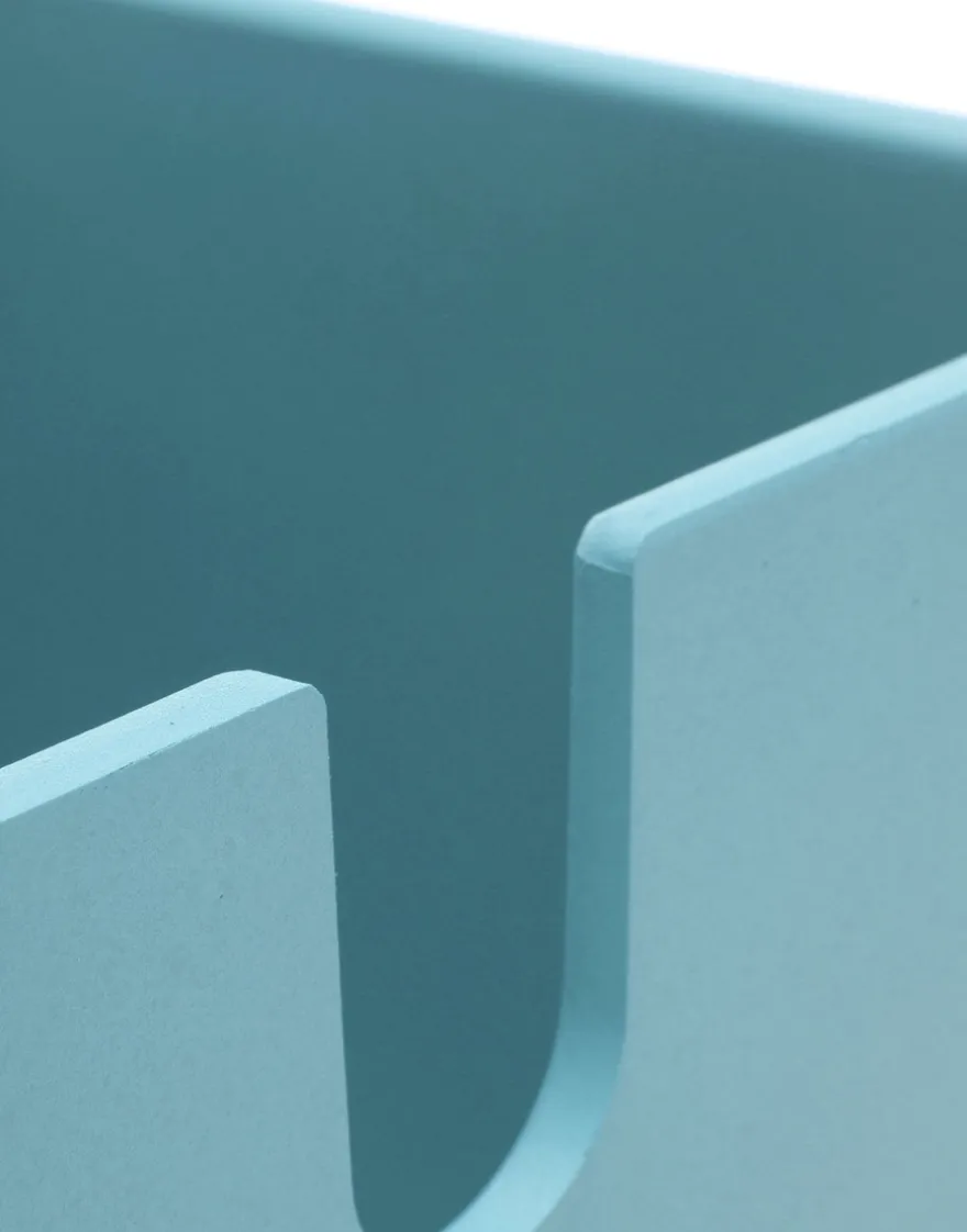 Discount Kartell Polvara cube BLEU CLAIR