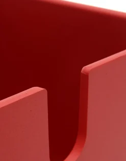 Best Kartell Polvara cube ROUGE