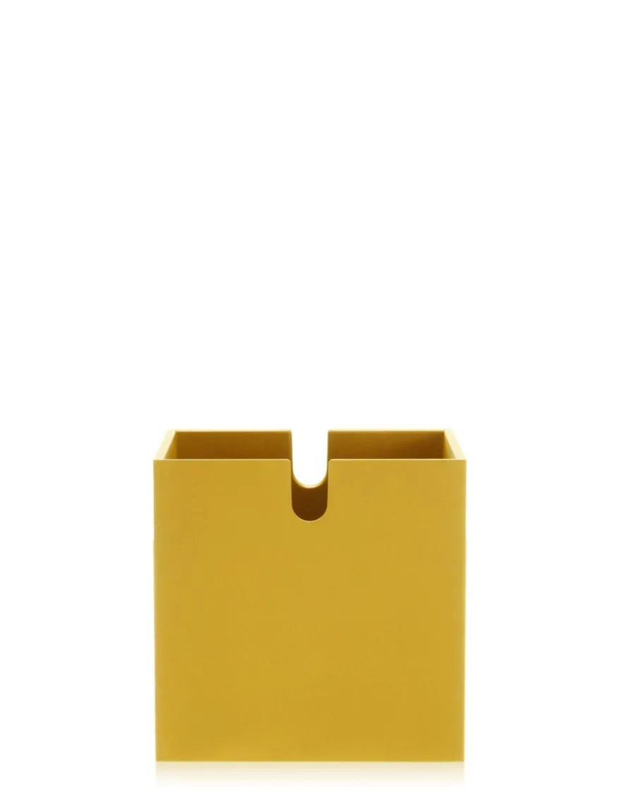 Online Kartell Polvara cube JAUNE