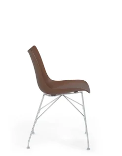 Clearance Kartell P/wood BOIS FONCÉ/CHROME