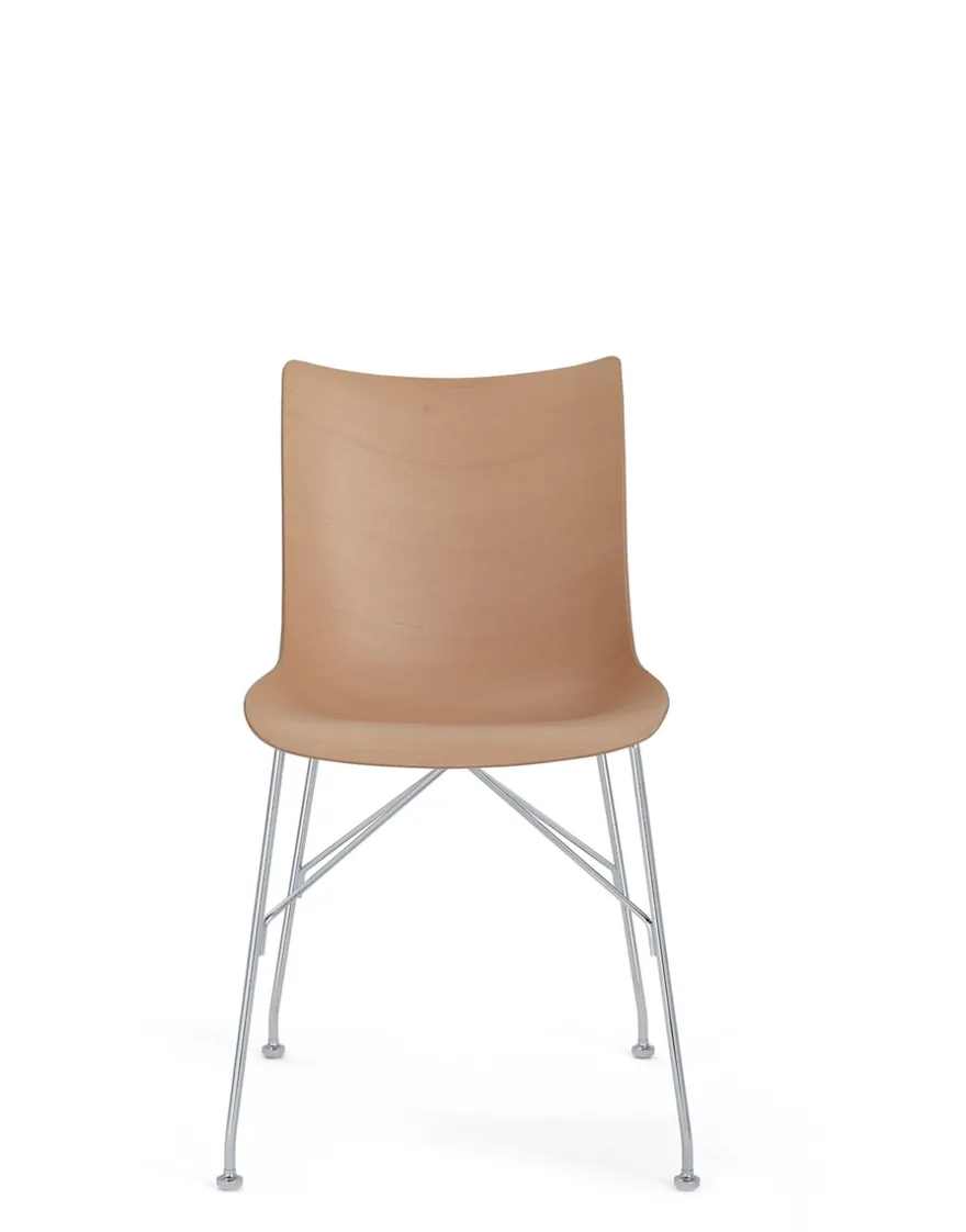 Clearance Kartell P/wood BOIS CLAIR/CHROME