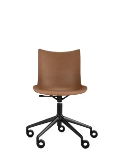 Clearance Kartell P/wood basic veneer BOIS FONCÉ/NOIR