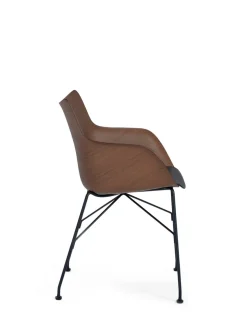 Best Kartell Q/wood BOIS FONCÉ/NOIR