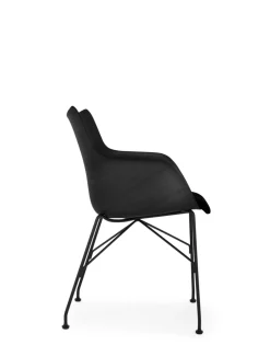 Sale Kartell Q/wood soft BOIS NOIR/NOIR/NOIR