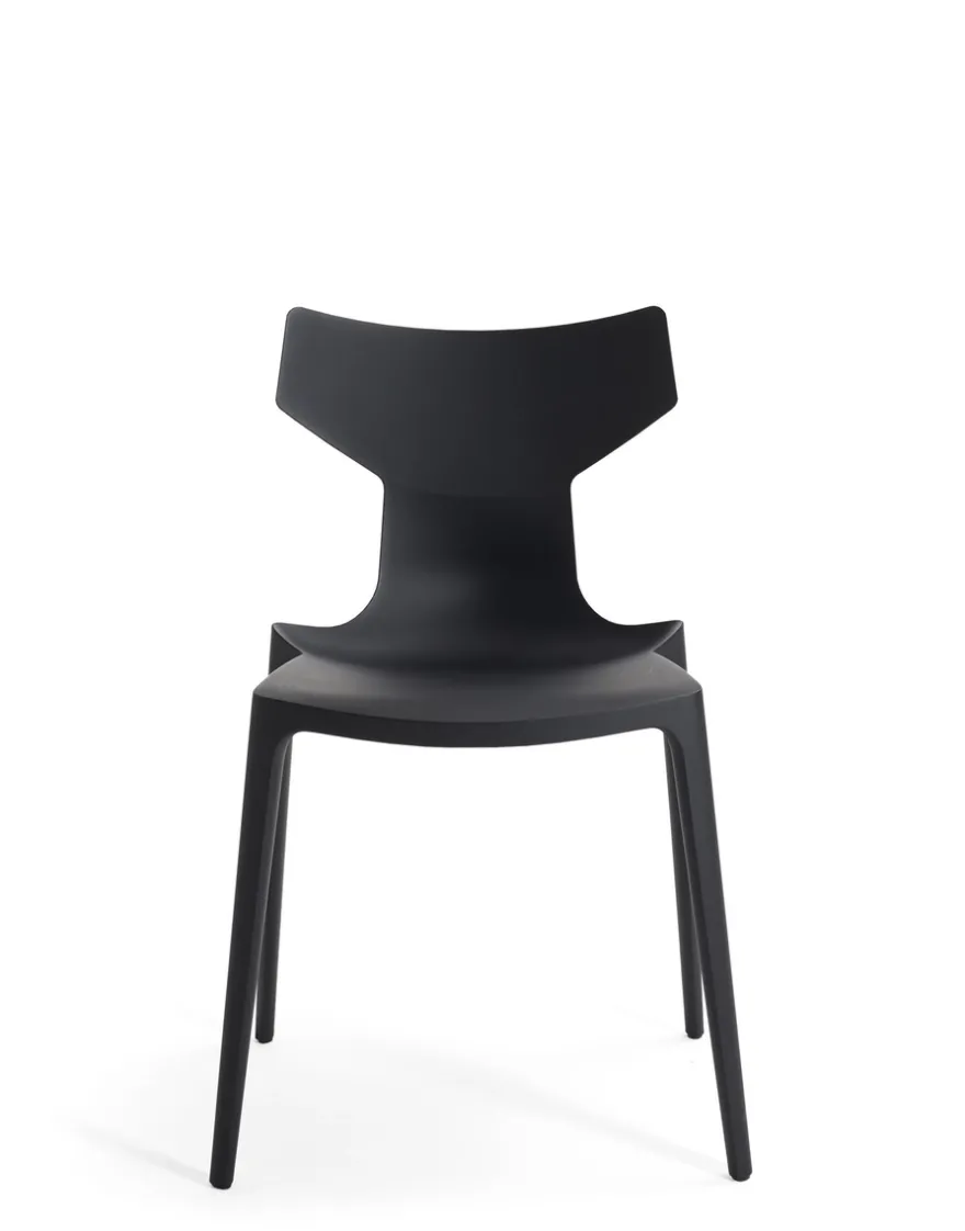 Sale Kartell Re-chair powered by illy (2 chaises) NOIR