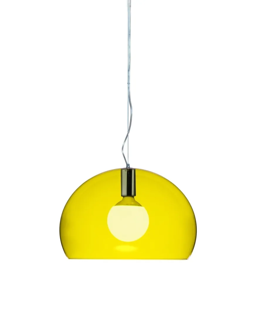 Outlet Kartell Small fl/y transparent JAUNE