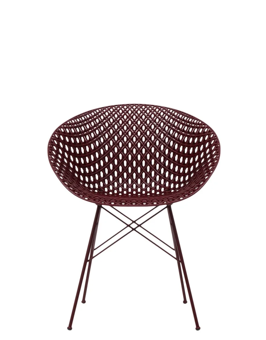 Sale Kartell Smatrik (2 chaises) PRUNE/PRUNE