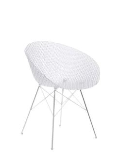 Clearance Kartell Smatrik (2 chaises) TRANSPARENT/CHROME