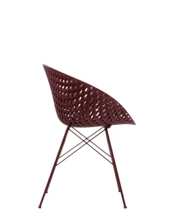 Best Kartell Smatrik outdoor (2 chaises) PRUNE
