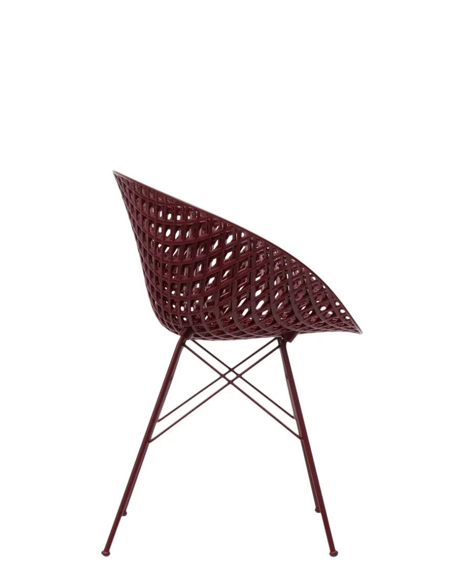 Best Kartell Smatrik outdoor (2 chaises) PRUNE