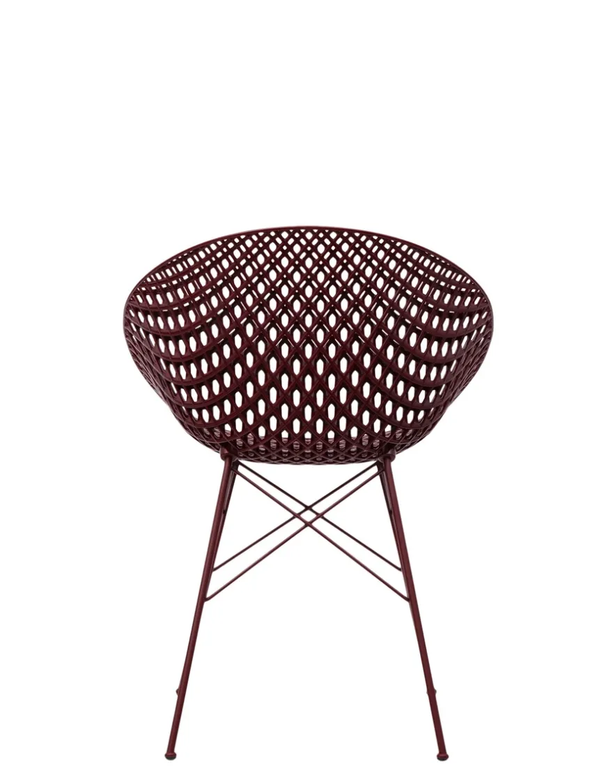 Best Kartell Smatrik outdoor (2 chaises) PRUNE