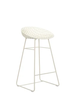 Sale Kartell Smatrik stool outdoor BLANC/BLANC