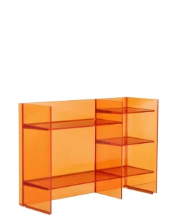 Sale Kartell Sound-rack ORANGE MANDARINE