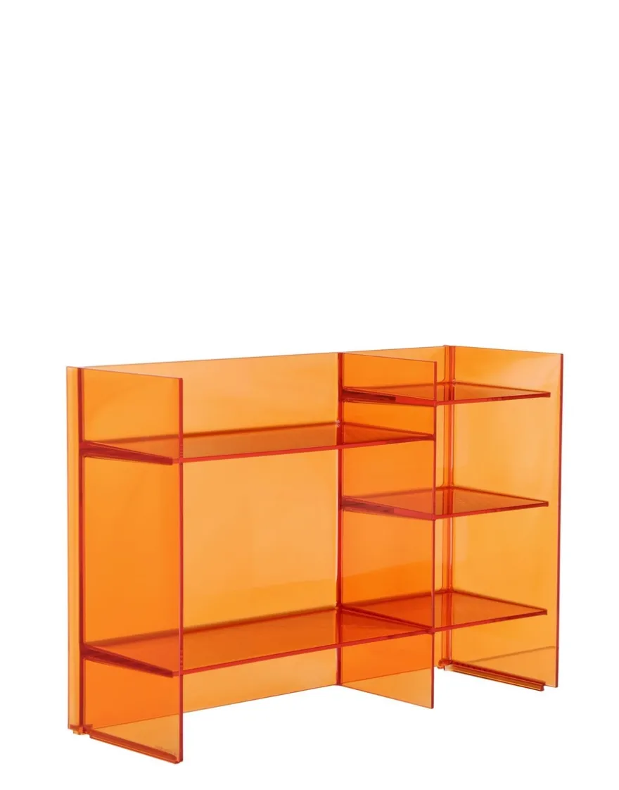 Sale Kartell Sound-rack ORANGE MANDARINE