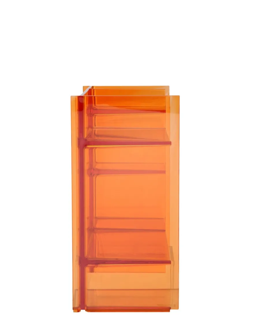 Sale Kartell Sound-rack ORANGE MANDARINE