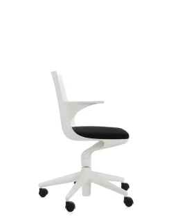 Hot Kartell Spoon chair BLANC/NOIR